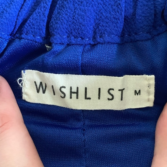 Royal Blue Pocketed Shorts - Picture 3 of 3